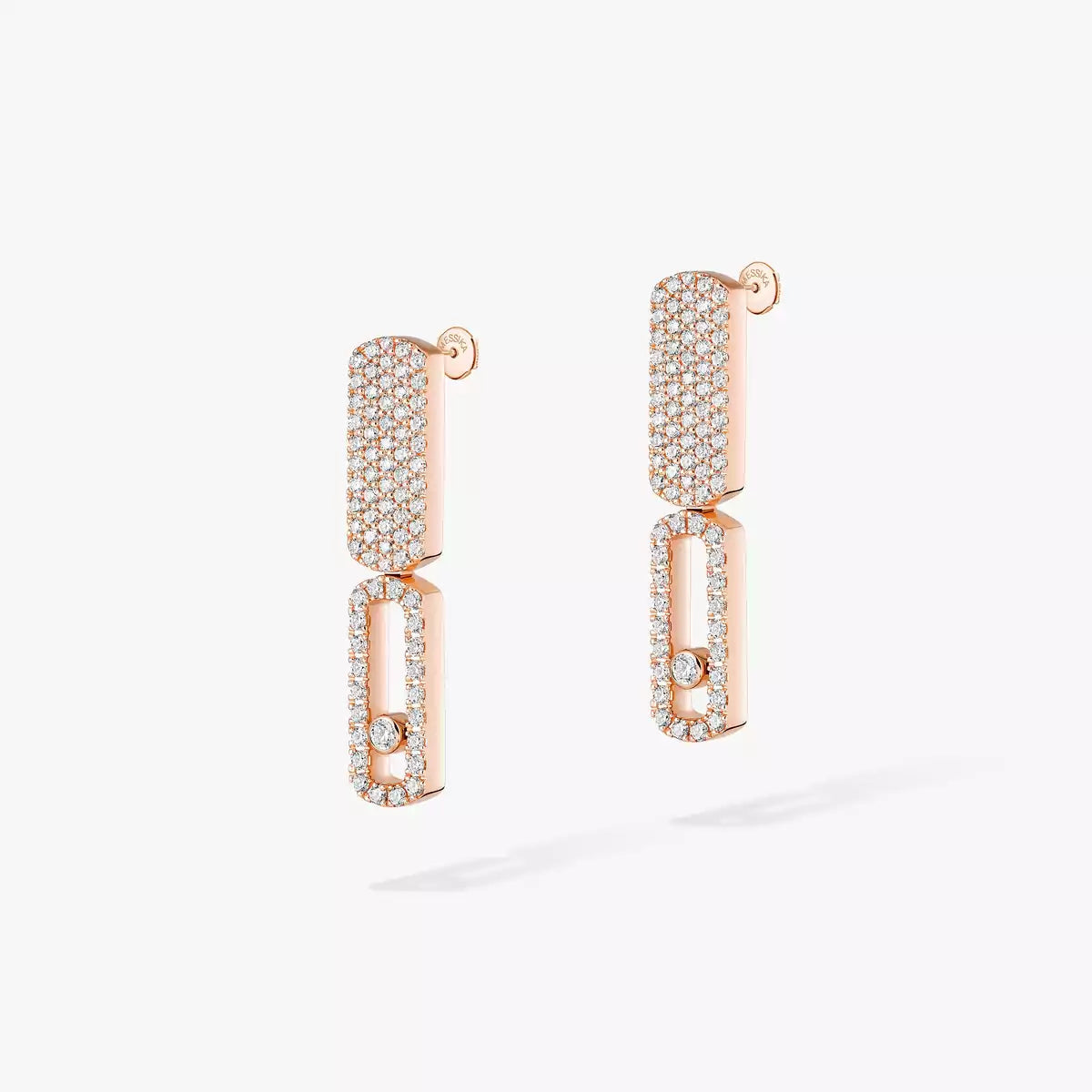 [Clover Jewelry]Imperial Move SM Diamond Earrings