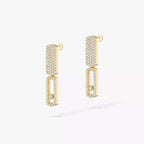 [Clover Jewelry]Imperial Move SM Diamond Earrings