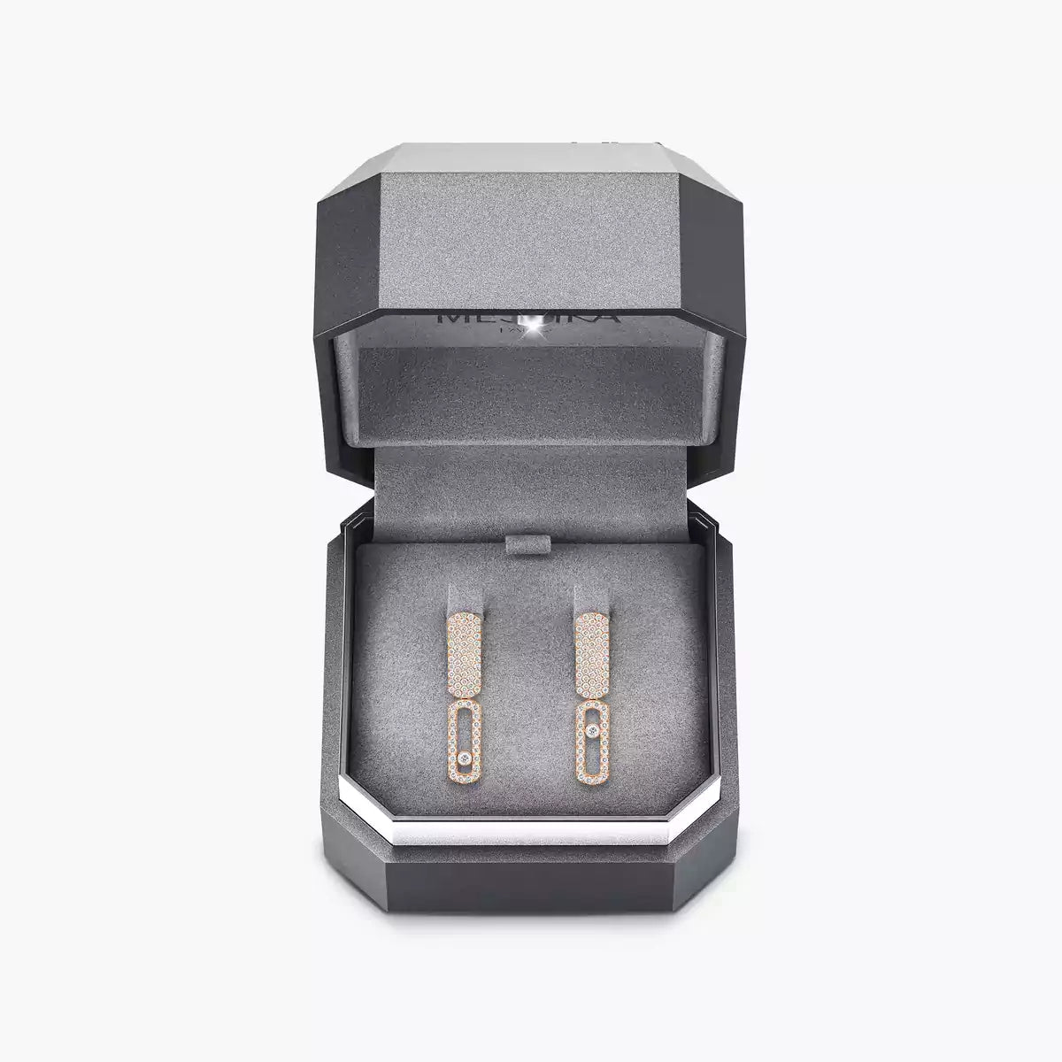[Clover Jewelry]Imperial Move SM Diamond Earrings