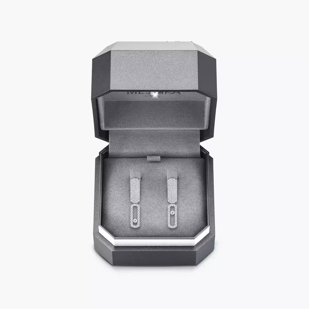 [Clover Jewelry]Imperial Move SM Diamond Earrings