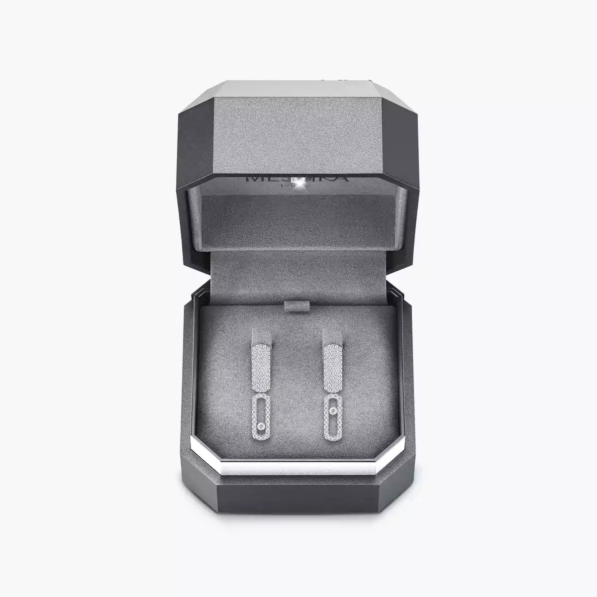 [Clover Jewelry]Imperial Move SM Diamond Earrings