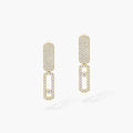 [Clover Jewelry]Imperial Move SM Diamond Earrings