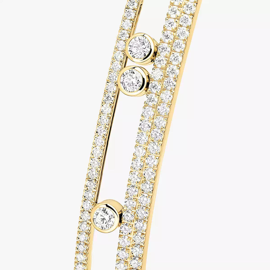 [Clover Jewelry]Move Romane pavé bangle