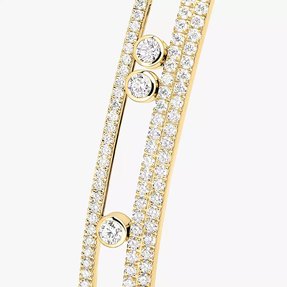 [Clover Jewelry]Move Romane pavé bangle