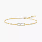 [Clover Jewelry]Move Uno Diamond Bracelet