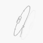 [Clover Jewelry]Move Uno Diamond Bracelet