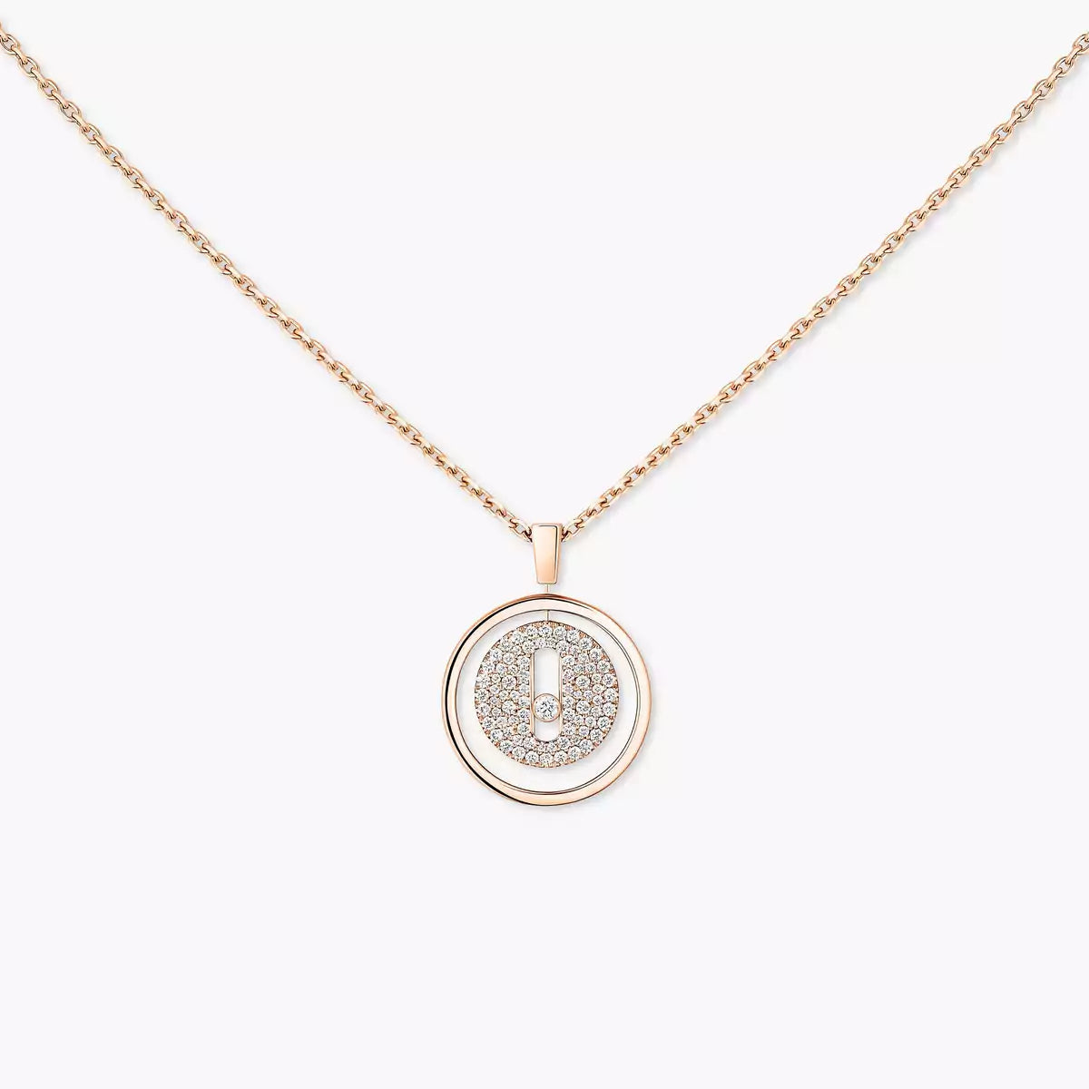 [Clover Jewelry] Lucky Move Diamond Necklace
