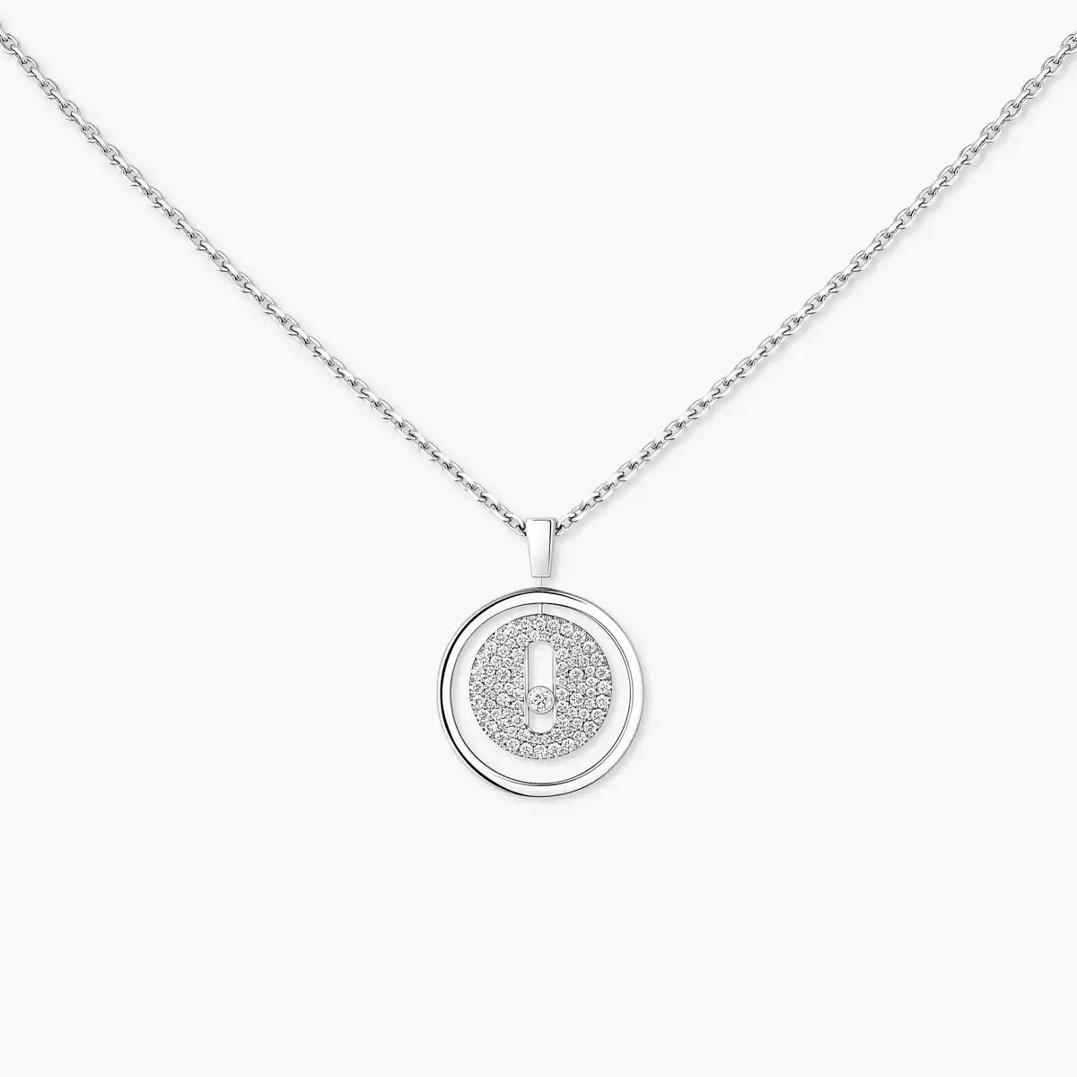 [Clover Jewelry] Lucky Move Diamond Necklace