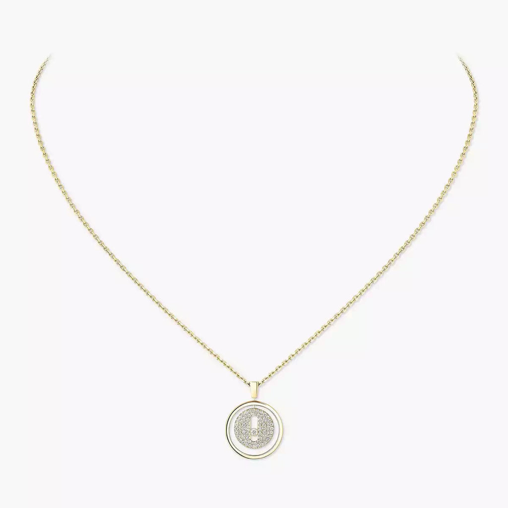 [Clover Jewelry] Lucky Move Diamond Necklace