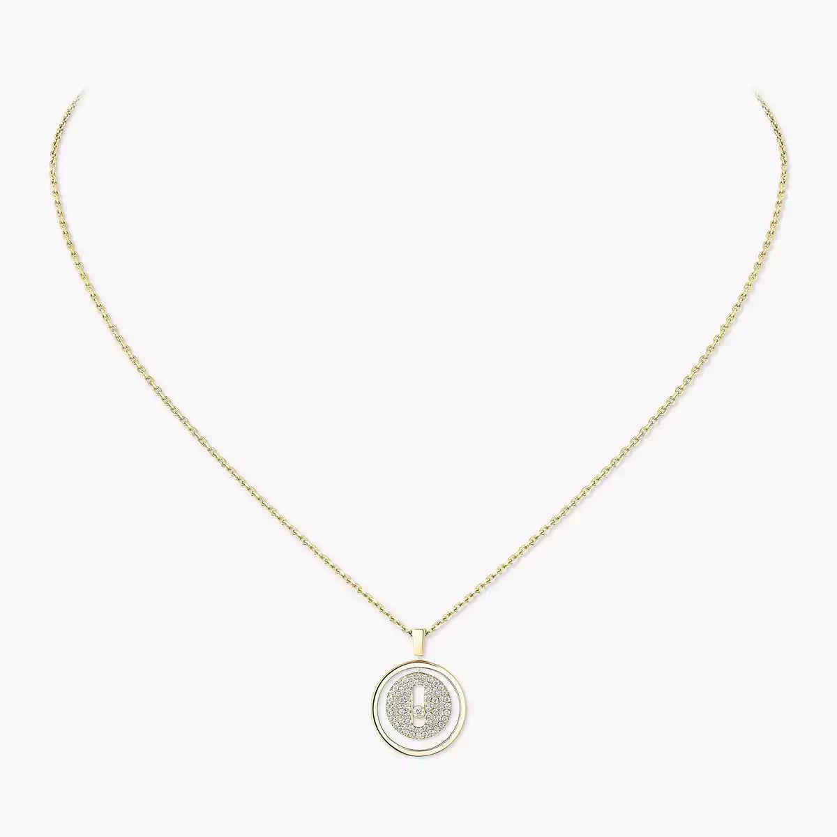 [Clover Jewelry] Lucky Move Diamond Necklace