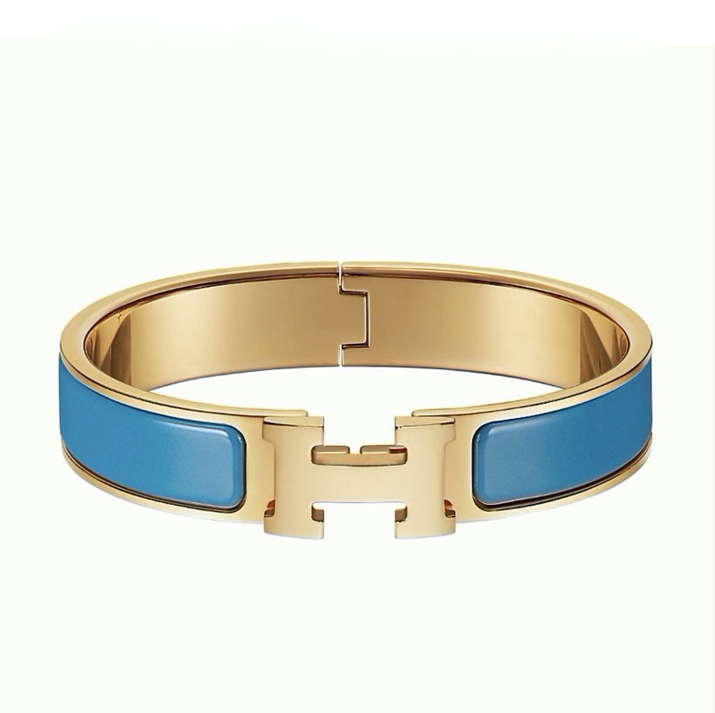 [Clover Jewelry]H BRACELET TURQUOISE 12MM