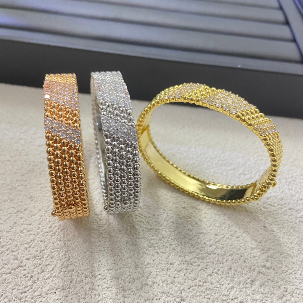 [Clover Jewelry]  FIVE-ROW DIAMOND BRACELET