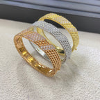 [Clover Jewelry]  FIVE-ROW DIAMOND BRACELET