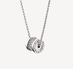 [Clover Jewelry]ZERO 1 SILBER DIAMANTEN HALSKETTE