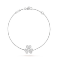 [Clover Jewelry]FRIVOLE SILVER FLOWER DIAMOND BRACELET