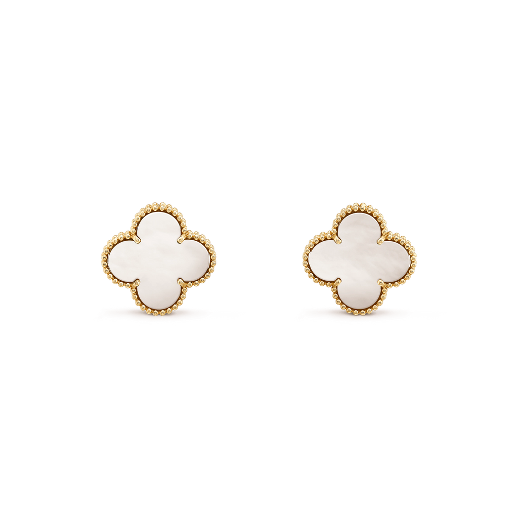 [Clover Jewelry]CLOVER MINI GOLD EARRINGS