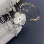 [Clover Jewelry]CLOVER 25MM SILVER BIG CLOVER NECKLACE