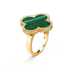 [Clover Jewelry]CLOVER MALACHITE RING