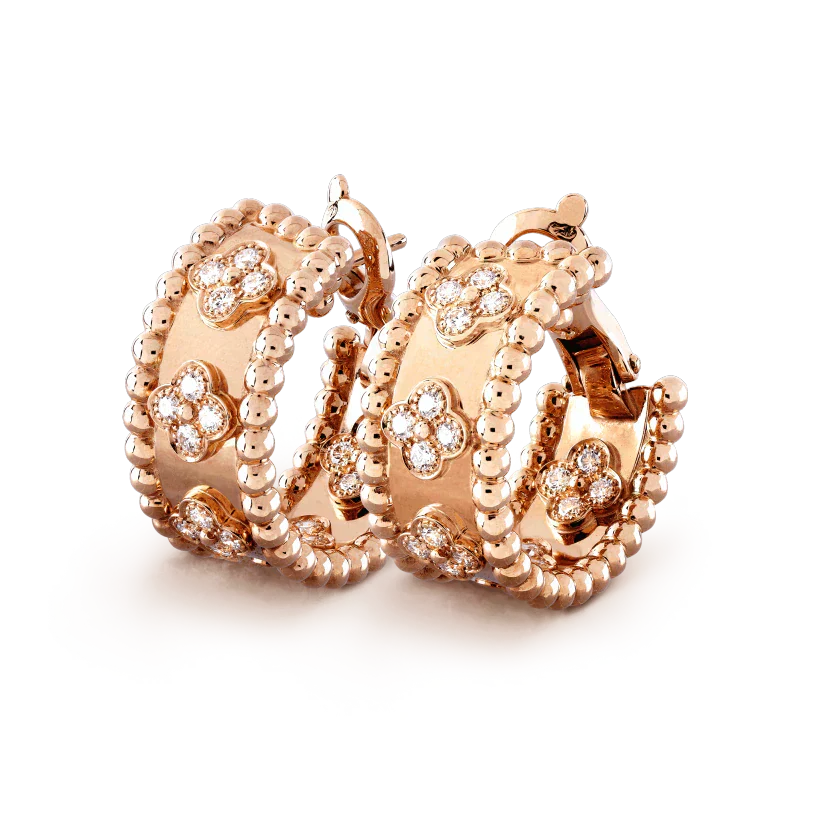 [Clover Jewelry]PERLEE DIAMOND EARRINGS