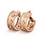[Clover Jewelry]PERLEE DIAMOND EARRINGS