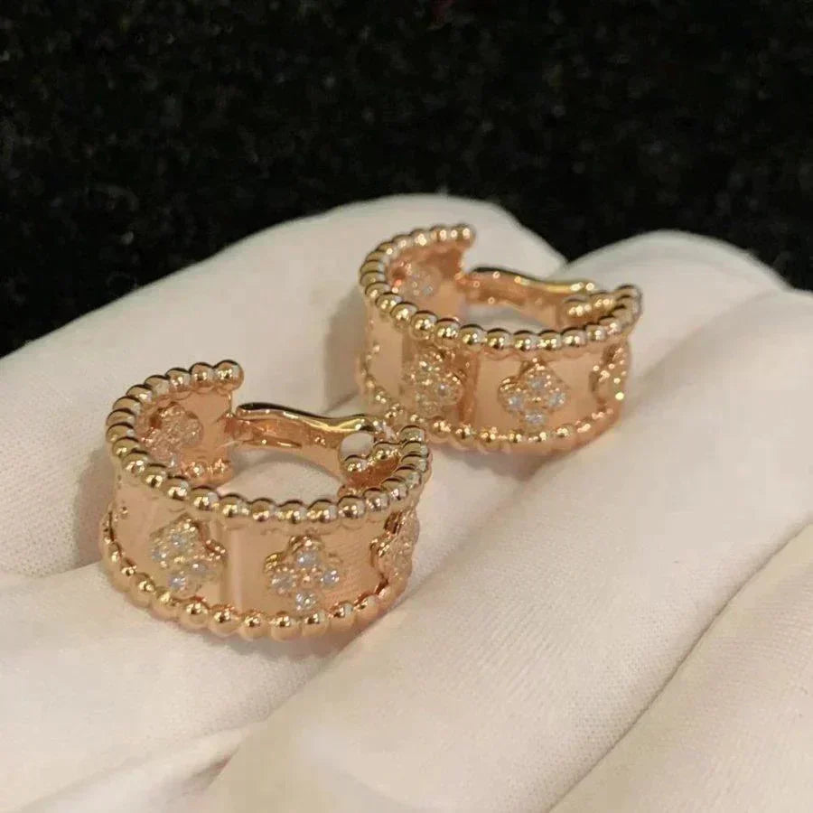 [Clover Jewelry]PERLEE DIAMOND EARRINGS