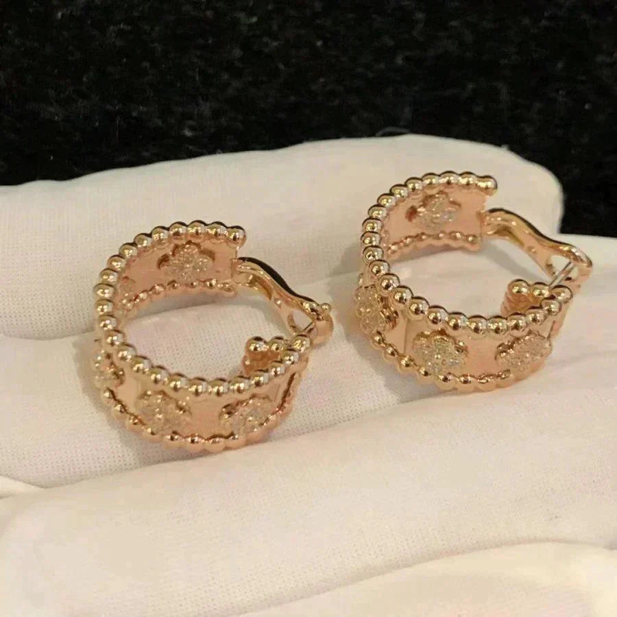 [Clover Jewelry]PERLEE DIAMOND EARRINGS