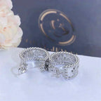[Clover Jewelry]PERLEE DIAMOND EARRINGS