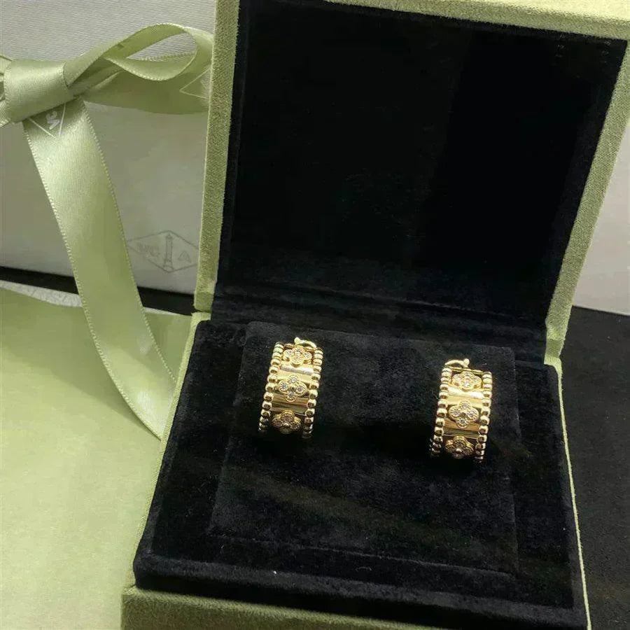 [Clover Jewelry]PERLEE DIAMOND EARRINGS