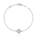 [Clover Jewelry]CLOVER  SINGLE FLOWER BRACELET SILVER