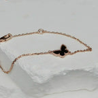 [Klee Schmuck] SCHMETTERLING ONYX SCHMETTERLING ARMBAND