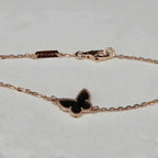 [Klee Schmuck] SCHMETTERLING ONYX SCHMETTERLING ARMBAND