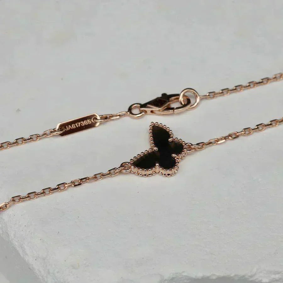 [Klee Schmuck] SCHMETTERLING ONYX SCHMETTERLING ARMBAND