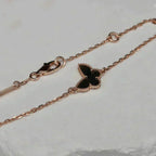 [Klee Schmuck] SCHMETTERLING ONYX SCHMETTERLING ARMBAND