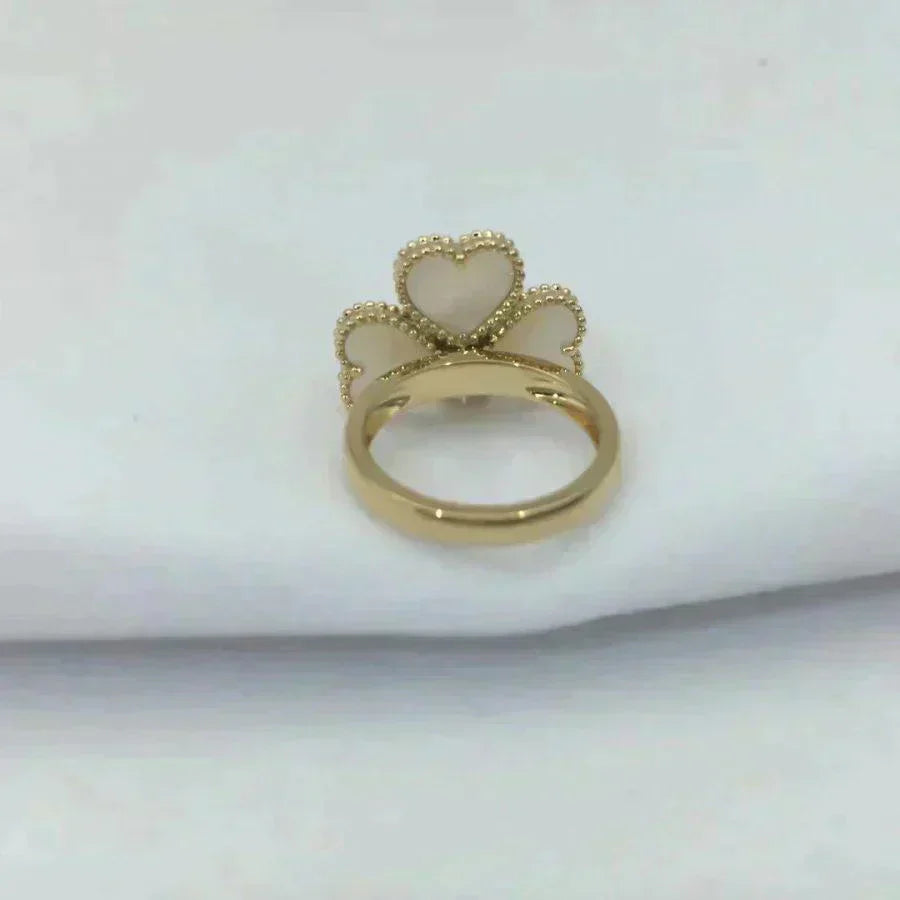 [Clover Jewelry]SWEET CLOVER 白蝶貝リング