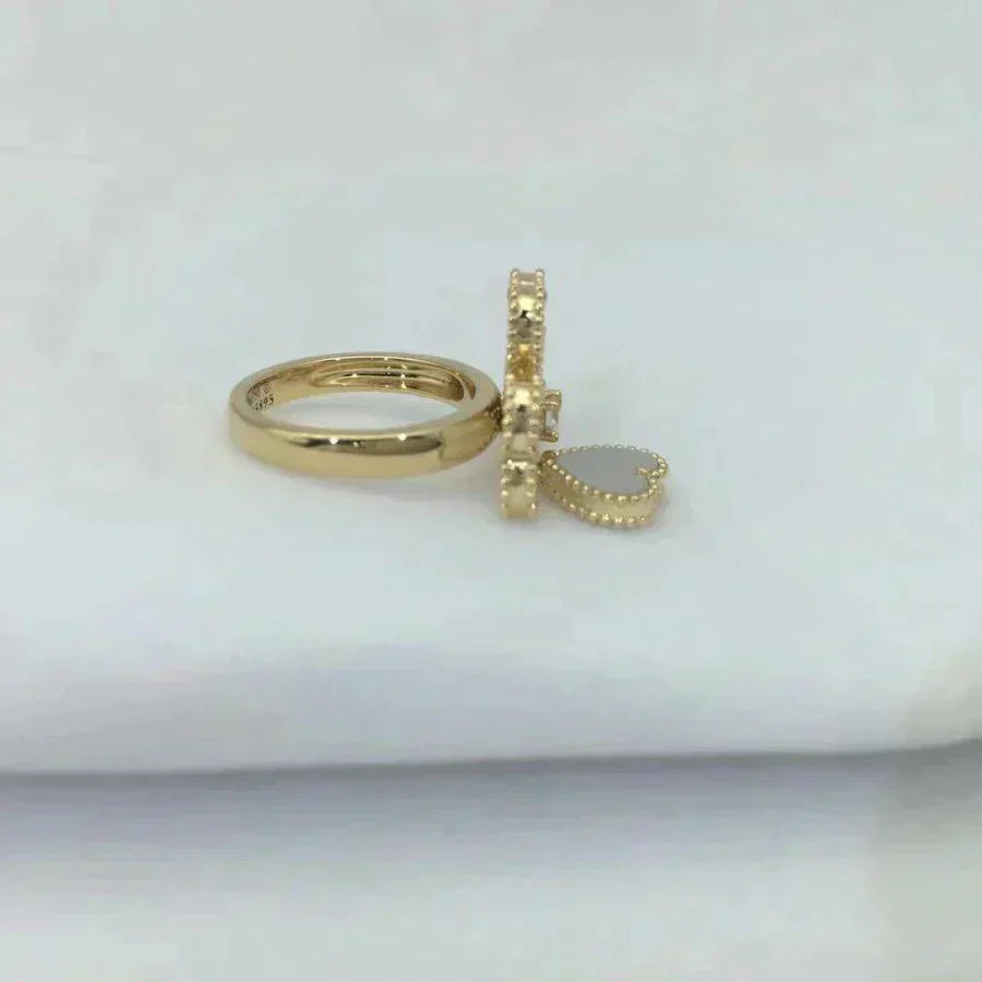 [Clover Jewelry]SWEET CLOVER 白蝶貝リング