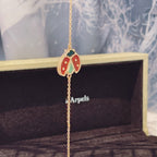 [Clover Jewelry]LUCKY SPRING 1 MOTIF ROSÉGOLD-ARMBAND