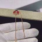 [Clover Jewelry]LUCKY SPRING 1 MOTIF ROSÉGOLD-ARMBAND
