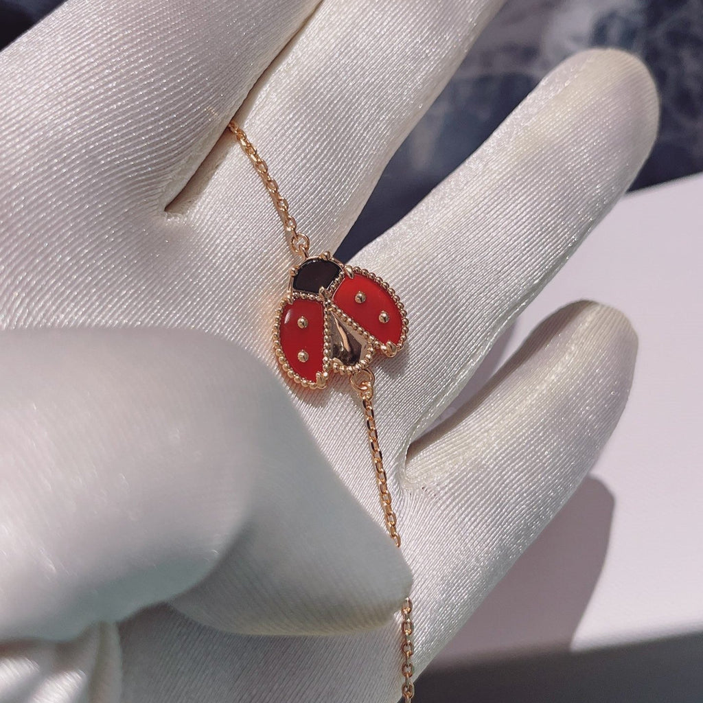 [Clover Jewelry]LUCKY SPRING 1 MOTIF ROSÉGOLD-ARMBAND