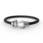 [Clover Jewelry]FORCE LARGE HORSESHOE NO DIAMOND BRACELET SILVER