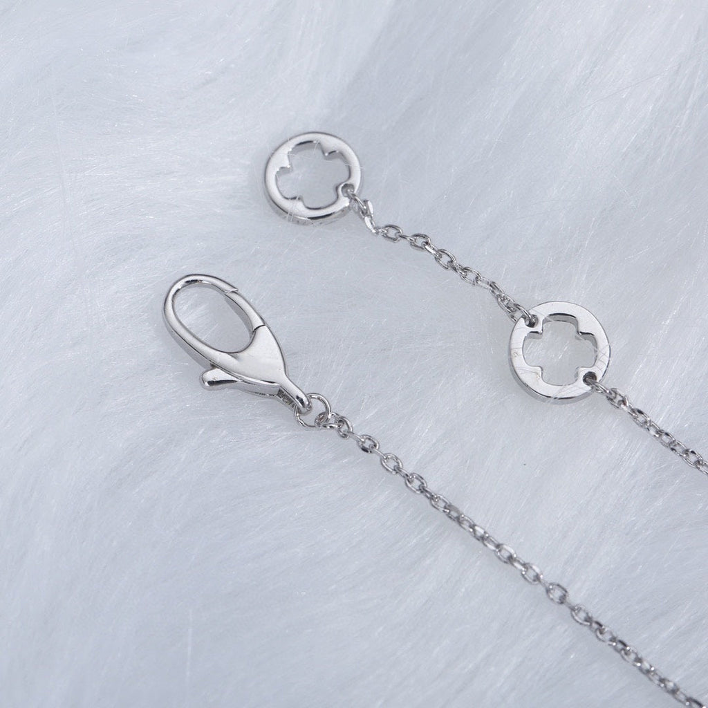 [Clover Jewelry]FIOREVER NECKLACE DIAMOND CENTER