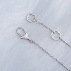 [Clover Jewelry]FIOREVER NECKLACE DIAMOND CENTER