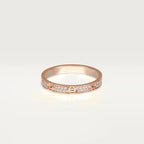 [Clover Jewelry]LOVE RING 2.65MM DIAMOND